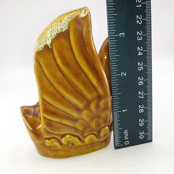 Van Briggle 5" Swan Glazed porcelain signed Figurine statue Colorado Springs USA - Picture 9 of 9